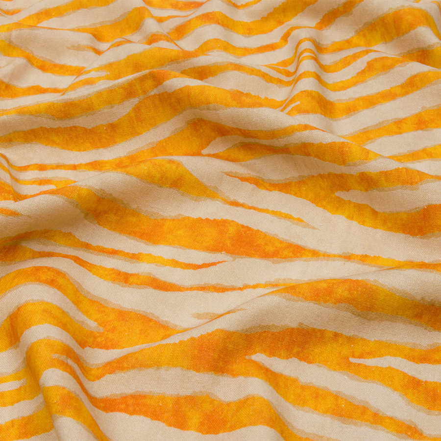 Mood Exclusive Sundown Safari Linen and Rayon Woven | Mood Fabrics