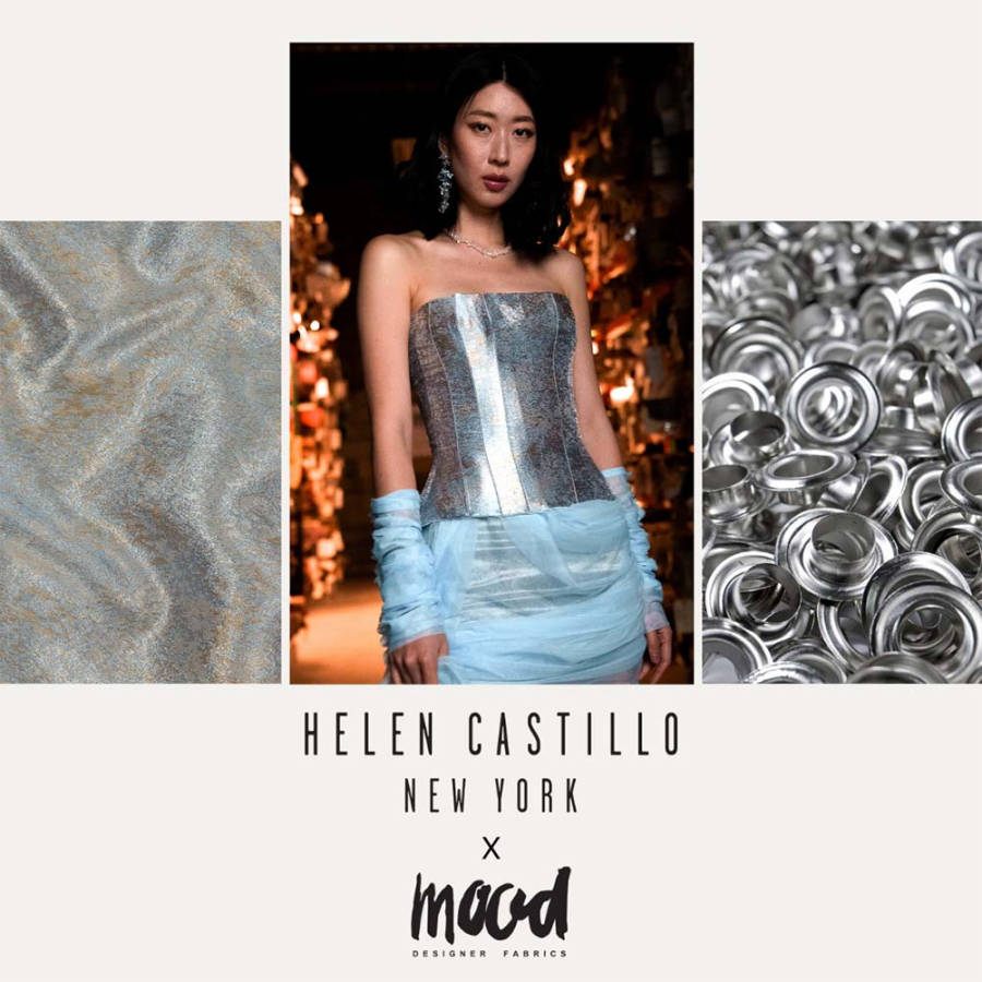 The Cerise Corset Sewing Kit | Mood Fabrics