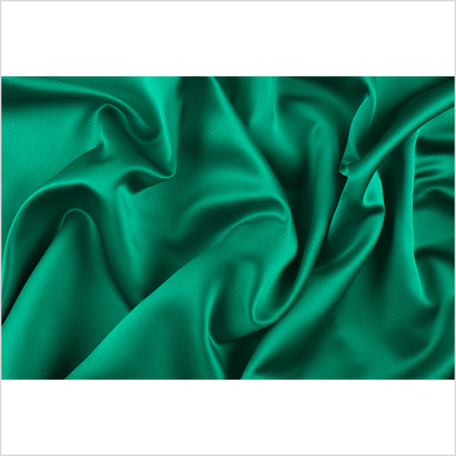 Reverie Kelly Green Solid Polyester Satin - Satin - Polyester - Fashion ...