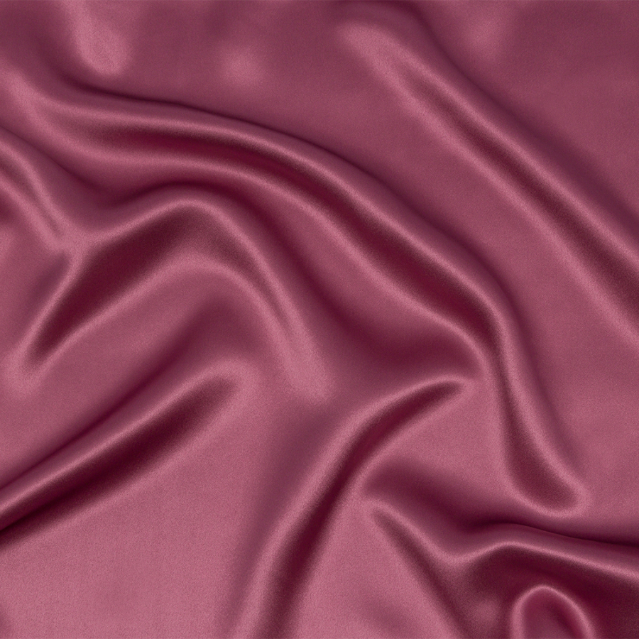 Premium Crushed Berry Silk Charmeuse | Mood Fabrics