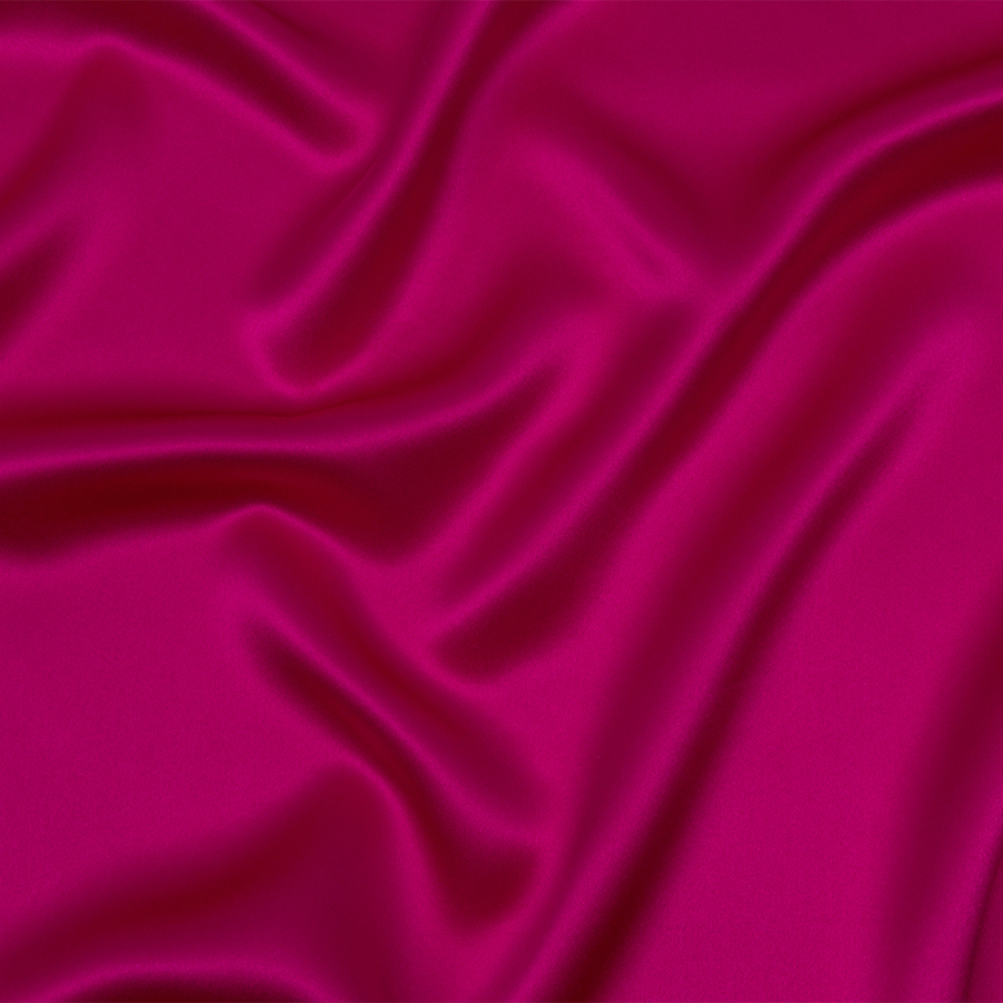 Premium Magenta Haze Silk Charmeuse | Mood Fabrics