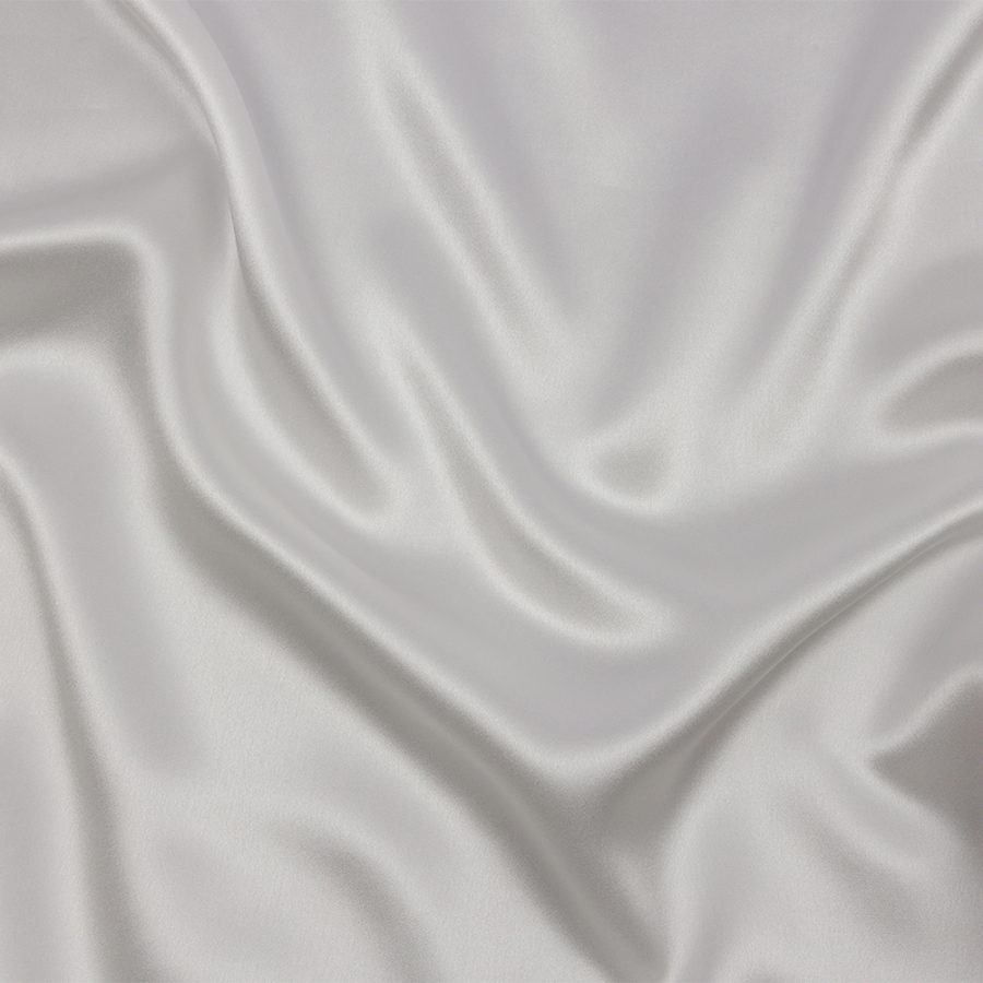 Premium Wide Whisper White Silk Charmeuse | Mood Fabrics