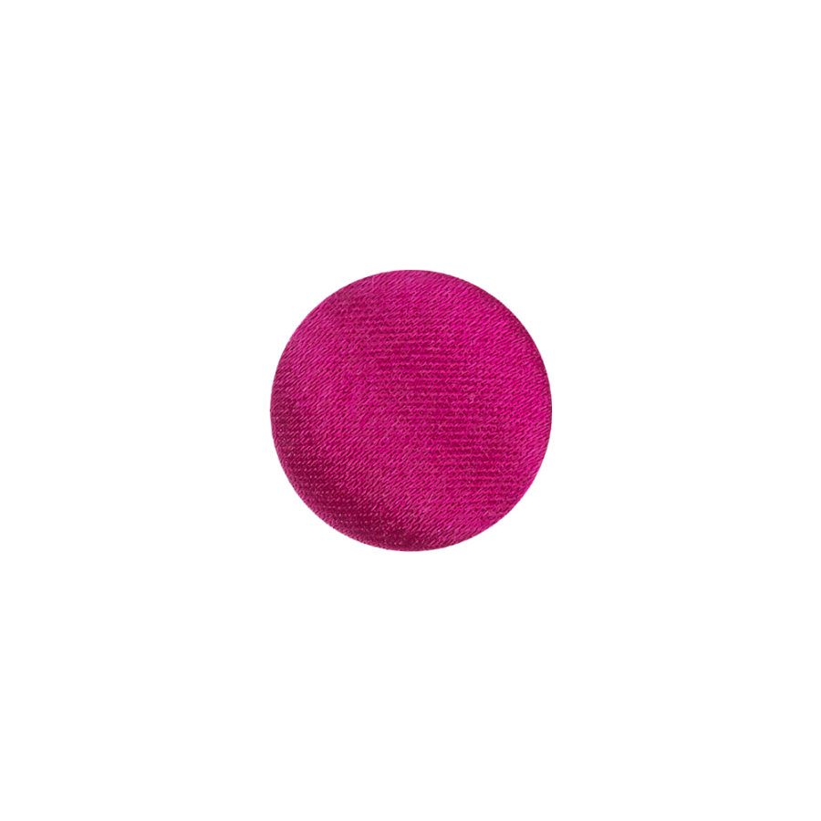 Mood Exclusive Magenta Haze Silk Covered Button - 20L/12.5mm | Mood Fabrics