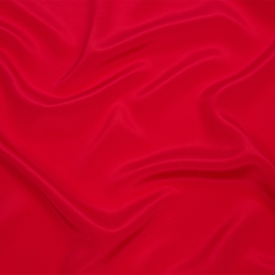 Red Silk Crepe de Chine | Mood Fabrics