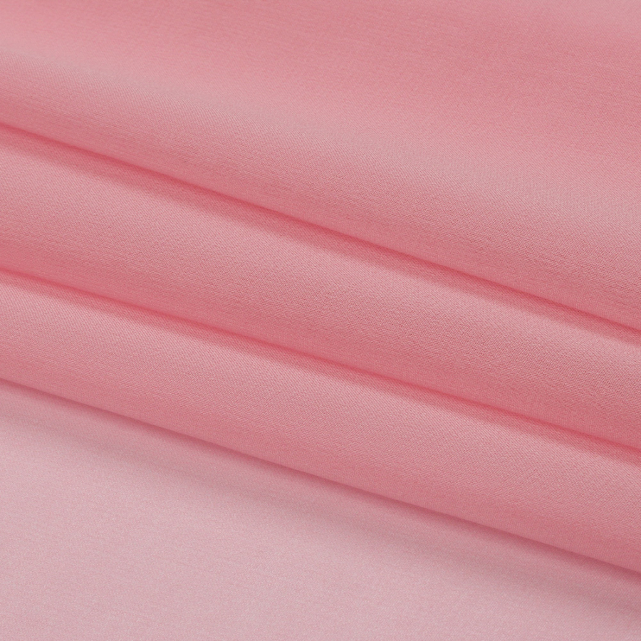 Premium Candy Pink Silk Chiffon - Chiffon - Silk - Fashion Fabrics