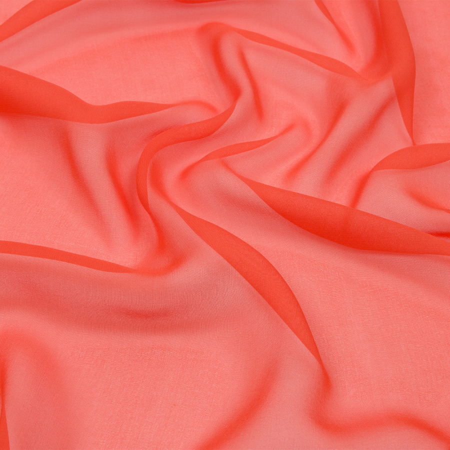 Premium Mandarin Silk Chiffon | Mood Fabrics