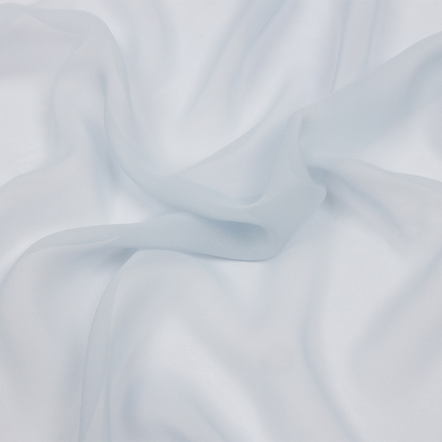 Premium Baby Blue Silk Wide Chiffon | Mood Fabrics