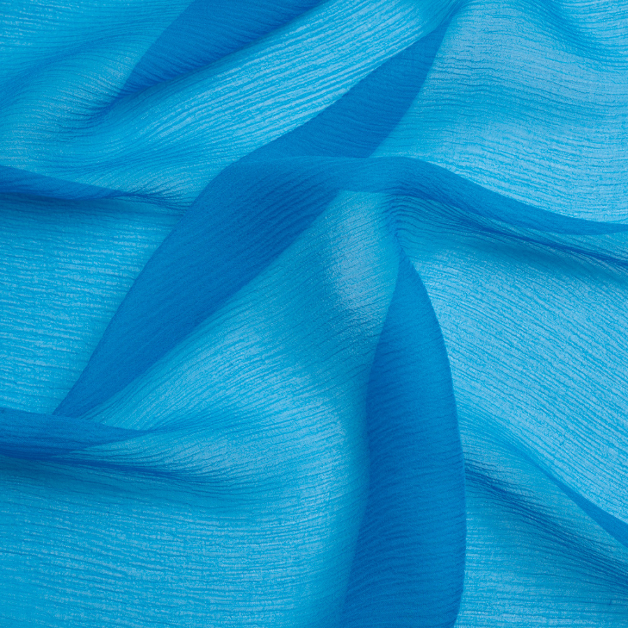 Premium Directoire Silk Crinkled Chiffon | Mood Fabrics