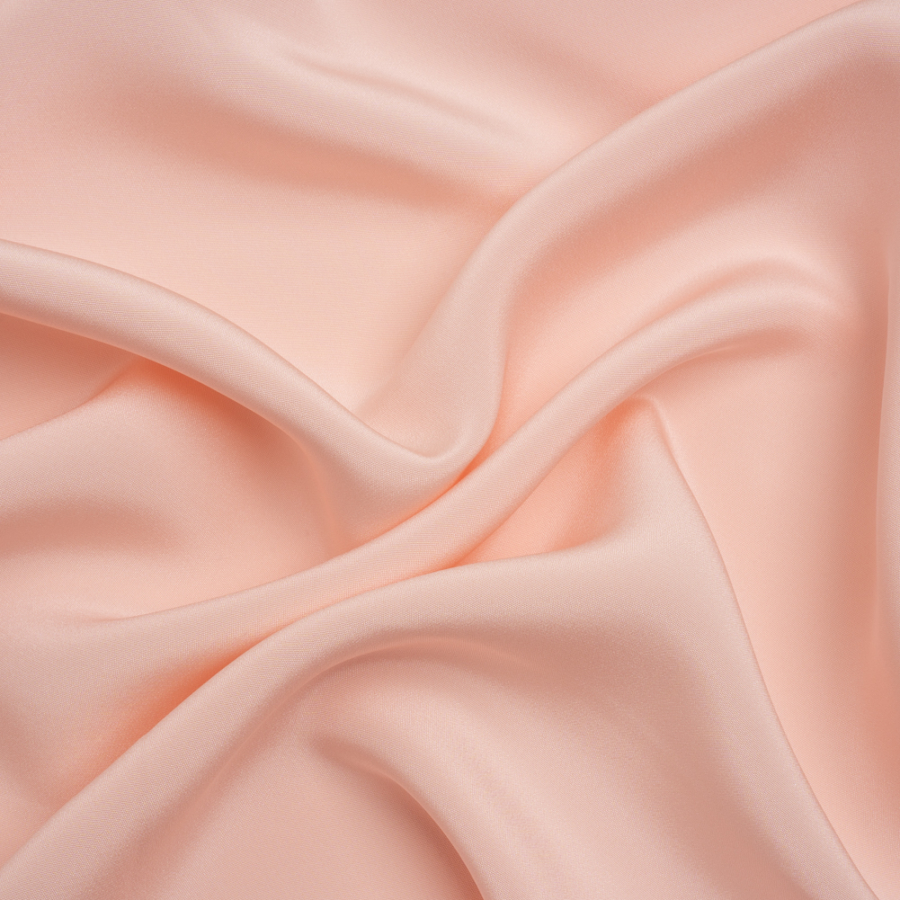 Premium Veiled Rose Silk 4-Ply Crepe | Mood Fabrics