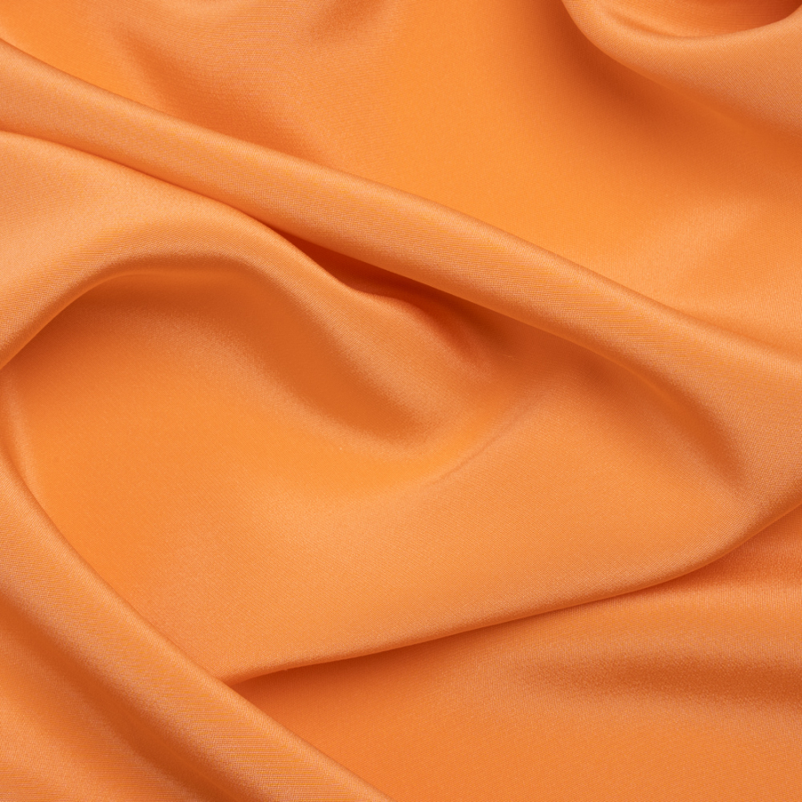 Premium Peach Fuzz Silk 4-Ply Crepe | Mood Fabrics