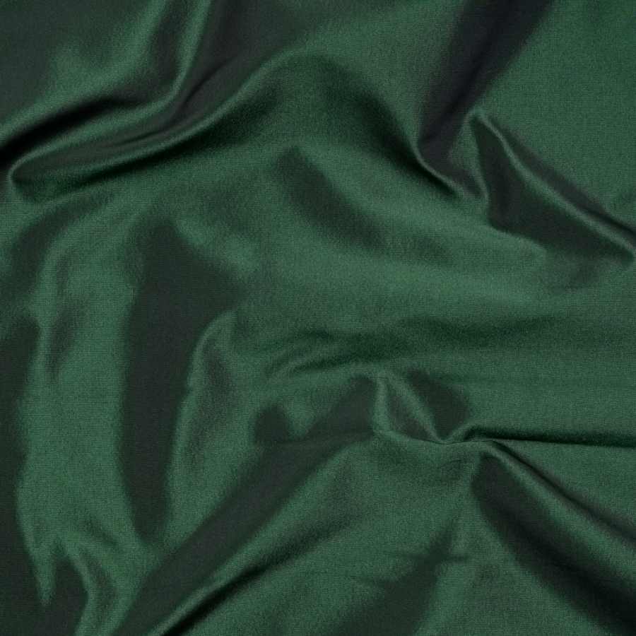 Italian Emerald Premium Polyester Taffeta | Mood Fabrics