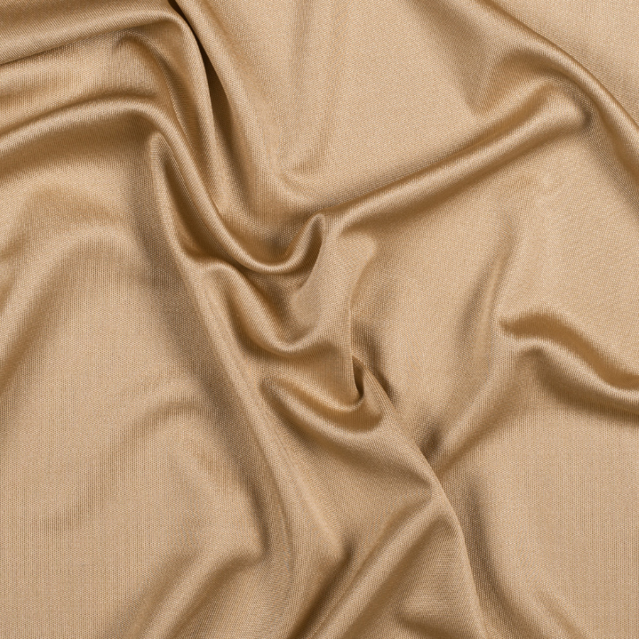 Gold Silk Knit Jersey | Mood Fabrics