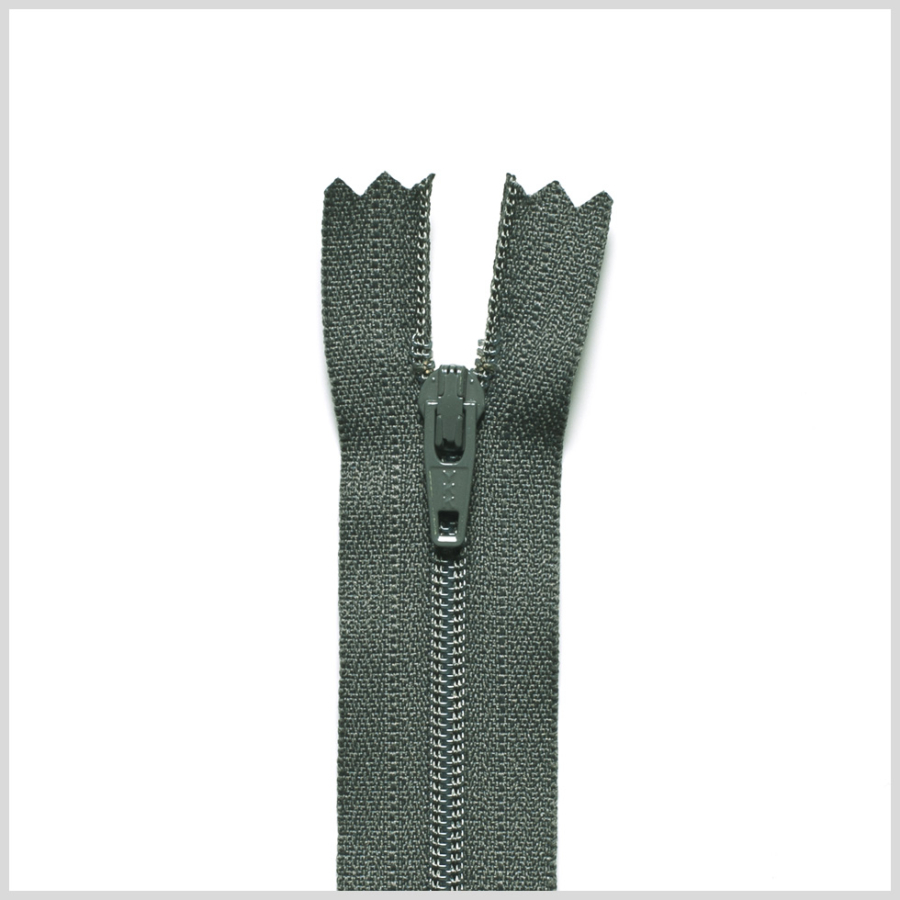 077 Army 24 Regular Zipper | Mood Fabrics