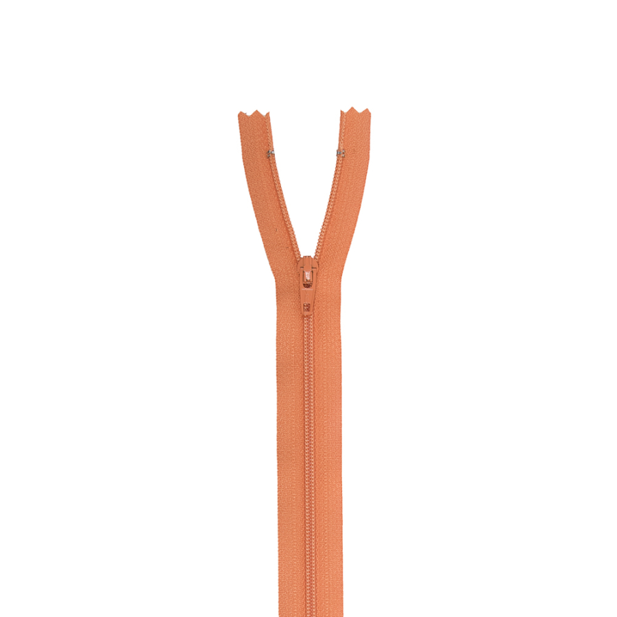 043 Apricot Orange Regular Zipper - 9 | Mood Fabrics