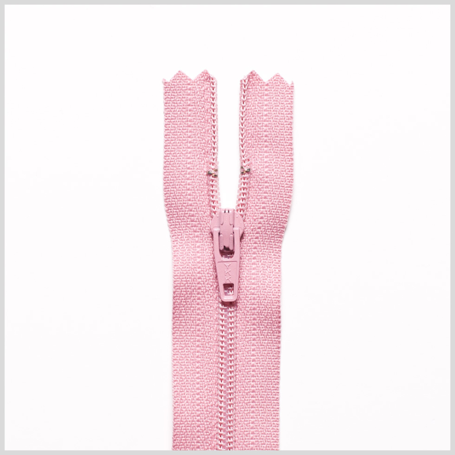 214 Rose 9 Regular Zipper | Mood Fabrics
