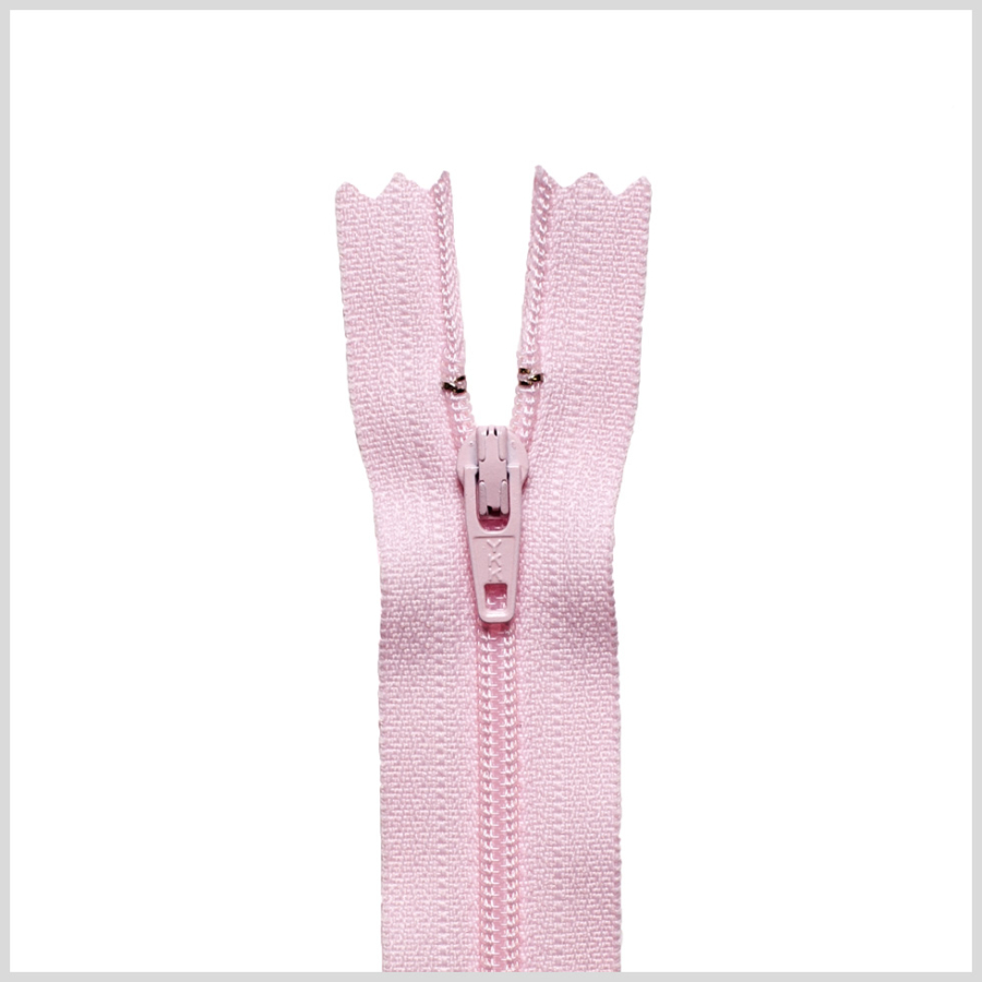 512 Baby Pink 9 Regular Zipper | Mood Fabrics