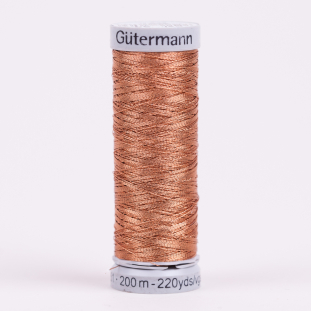 36 Copper 200m Gutermann Metallic Thread