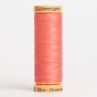 4970 Coral 100m Gutermann Cotton Thread