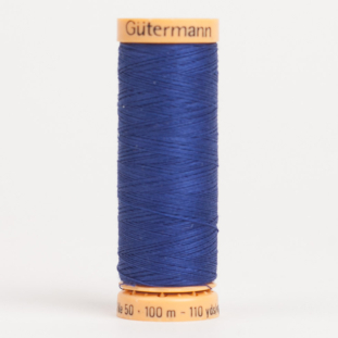 6410 Primary Blue 100m Gutermann Cotton Thread