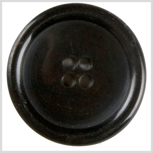 Black Horn Button - 44L/28mm