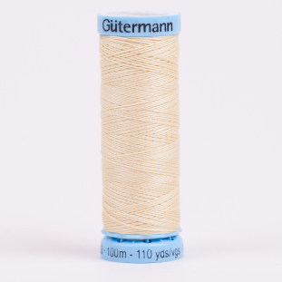 325 Cream 100m Gutermann Silk Thread