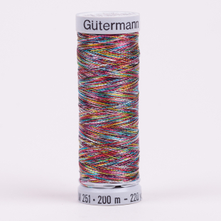 9985 Rainbow 200m Gutermann Metallic Thread