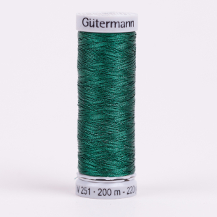 8095 Green 200m Gutermann Metallic Thread