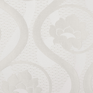 Ivory Floral Poly