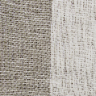 Gray Stripes Linen