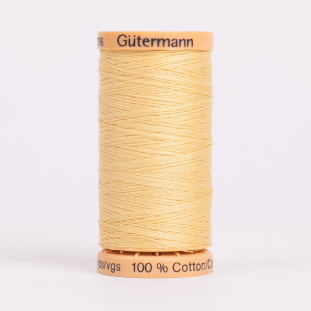 1600 Yellow 250m Gutermann Natural Cotton Thread