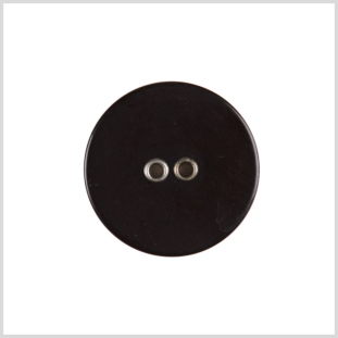 Black Plastic Plastic Button - 36L/23mm