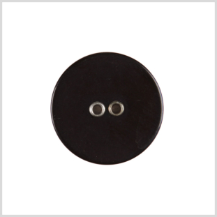 Black Plastic Plastic Button - 44L/28mm