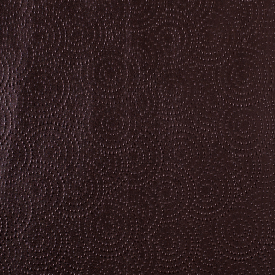 Chocolate Brown Dotted Circles Vinyl