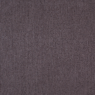 Dark Brown Herringbone Upholstery Tweed