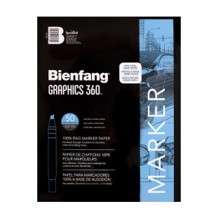 Bienfang Translucent Marker Paper - 9" x 12"