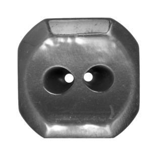 Italian Silver Plastic Button - 54L/34mm