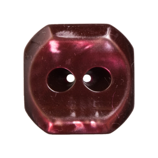 Italian Purple Plastic Button - 44L/28mm