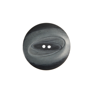 Italian Black Plastic Button - 36L/23mm