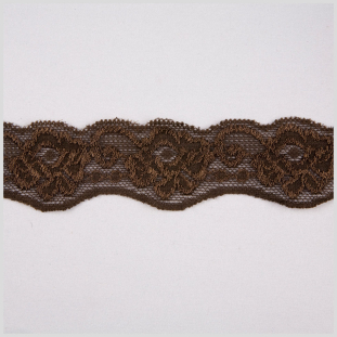 1.625 Brown Stretch Lace