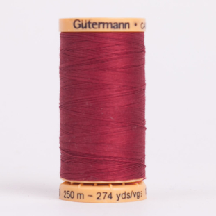 4780 Ruby Red 250m Gutermann Natural Cotton Thread