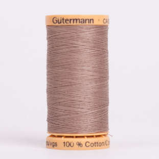 3880 Khaki 250m Gutermann Natural Cotton Thread