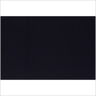 Dark Navy Rib Knit Trim - 7 x 38