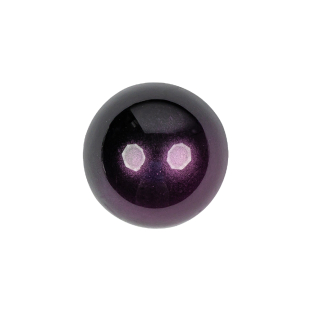 Purple Metallic Button - 32L/20mm