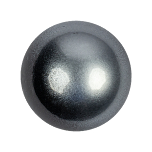 Metallic Silver Button - 44L/28mm