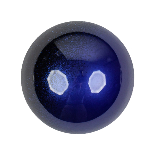 Metallic Navy Blue Button - 44L/28mm