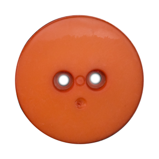 Orange Plastic Button - 54L/34mm