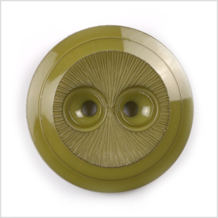Green Plastic Button - 24L/15mm