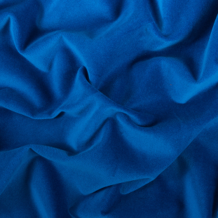 Cerulean Blue Cotton Velveteen