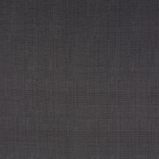 Spanish Charcoal Textured Polyester Blended Woven