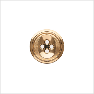 Gold Luminous 4-Hole Button - 32L/20mm